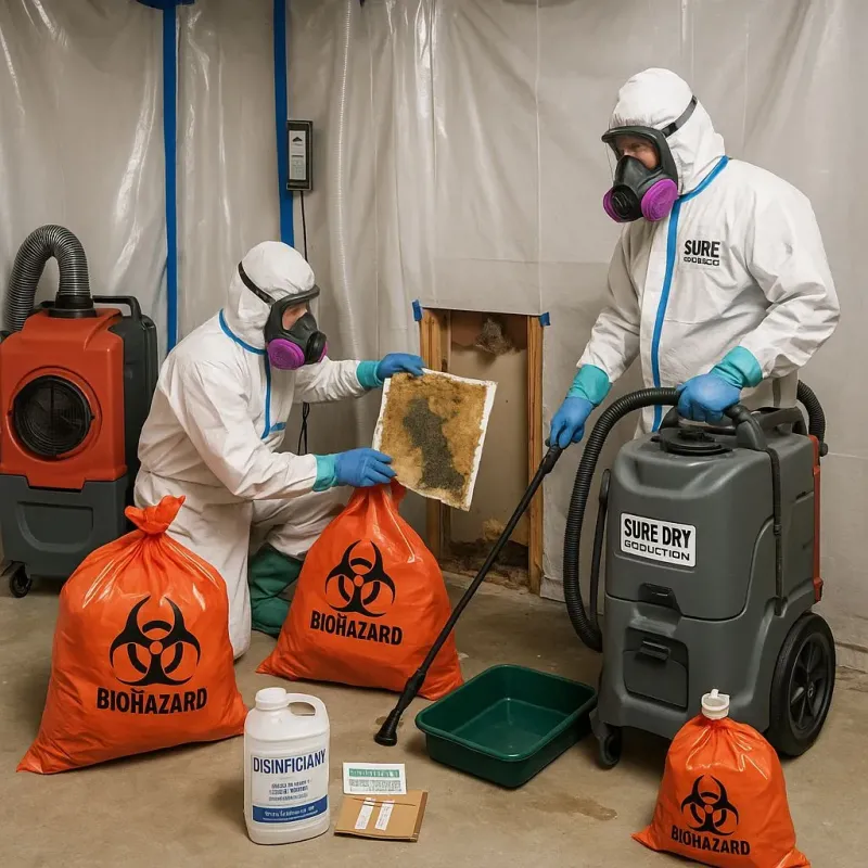 Contaminated Water Handling Protocols process in Village Park, HI